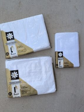 Penn Prest Fashion Manor Percale Polyester Cotton NIP Vintage Deadstock Sheets